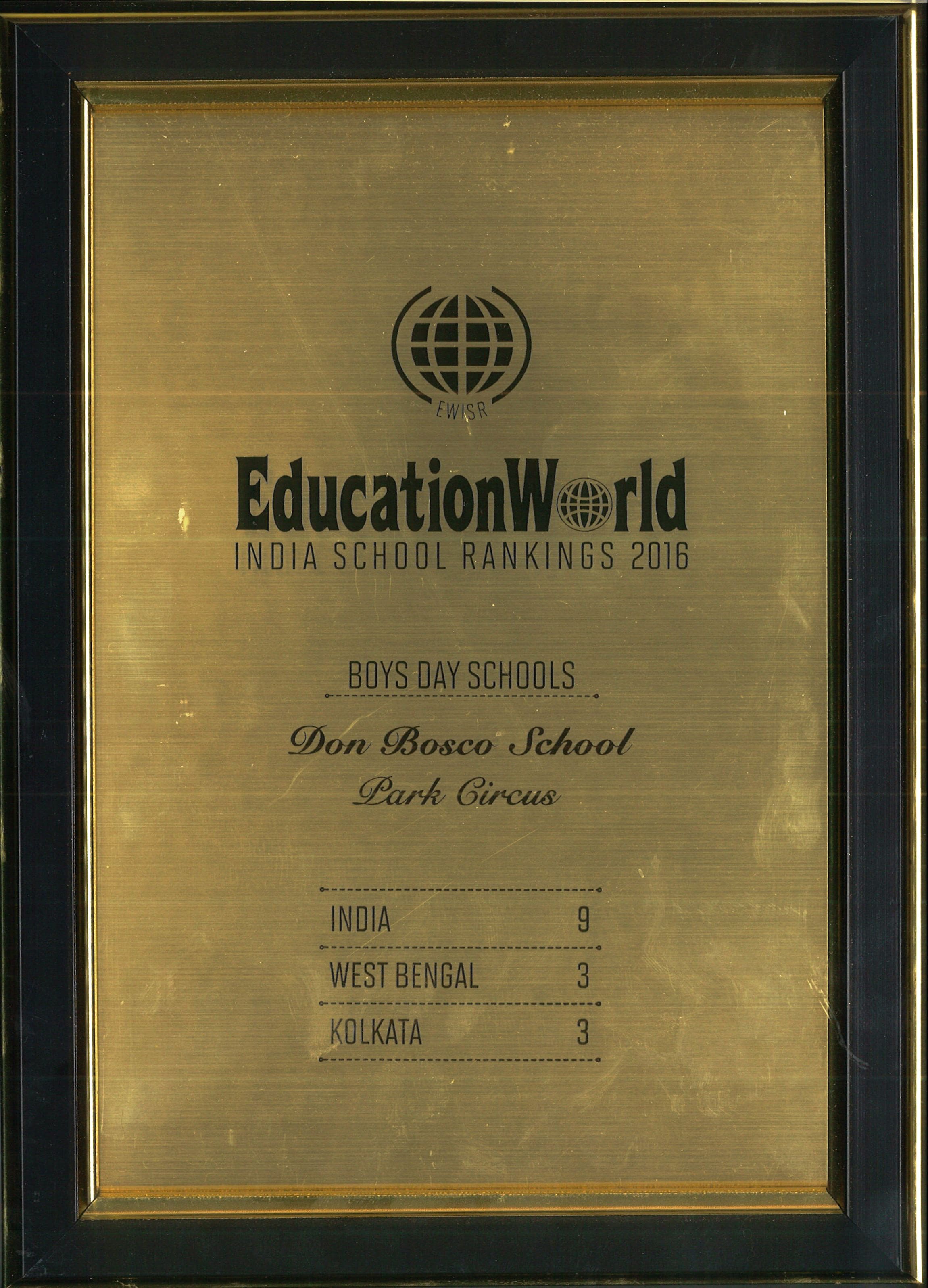 School Certificate 9